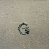 Vintage Grey Montgolfier Rectangular Plate 32 x 24 cm