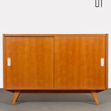 Oak chest, model U-452, by Jiri Jiroutek for Interier Praha, 1960s