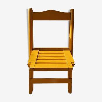 Chaise en bois pliante enfant
