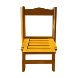 Chaise en bois pliante enfant