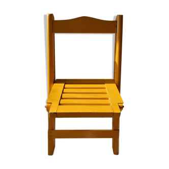 Chaise en bois pliante enfant