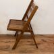 4 folding teak chairs
