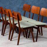 Set of 6 dining chairs in teak by Ib Kofod-Larsen, Danish design, 1960s