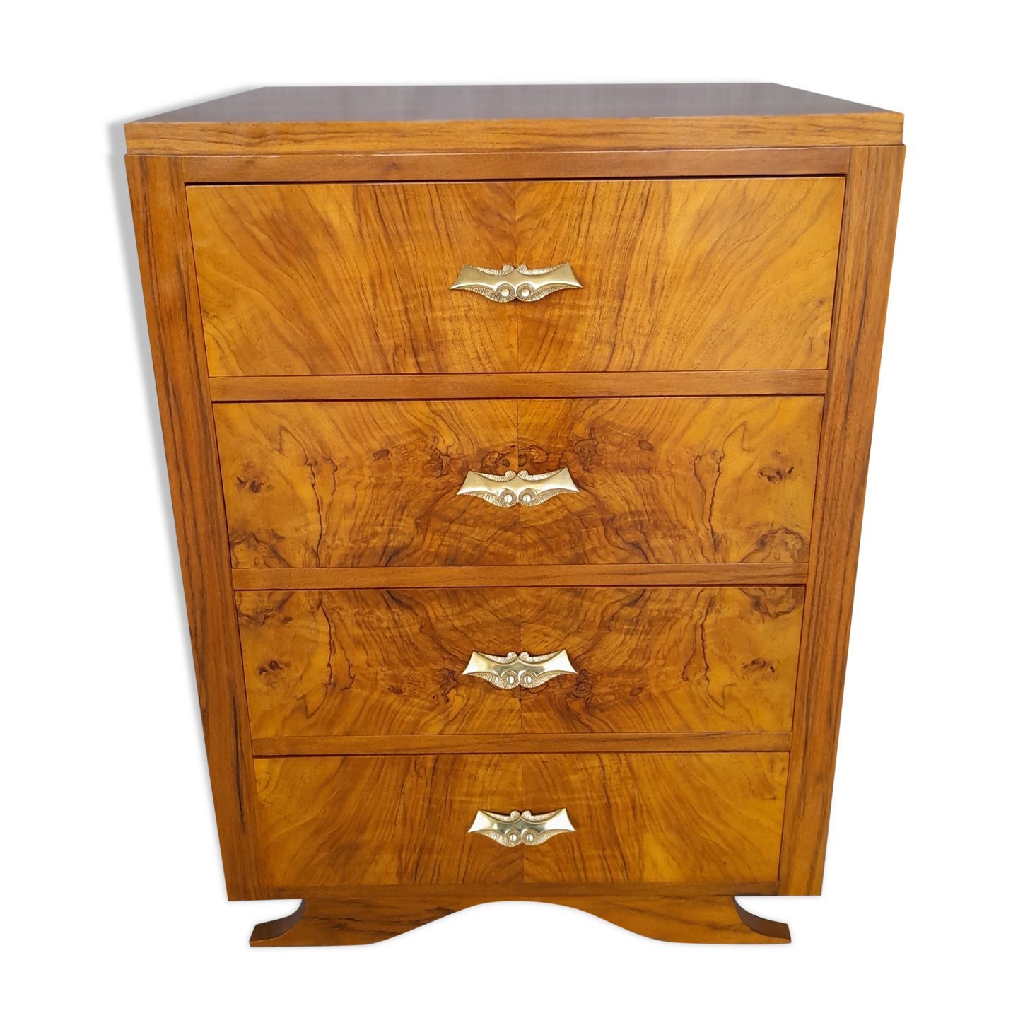 Commode Art Déco en noyer