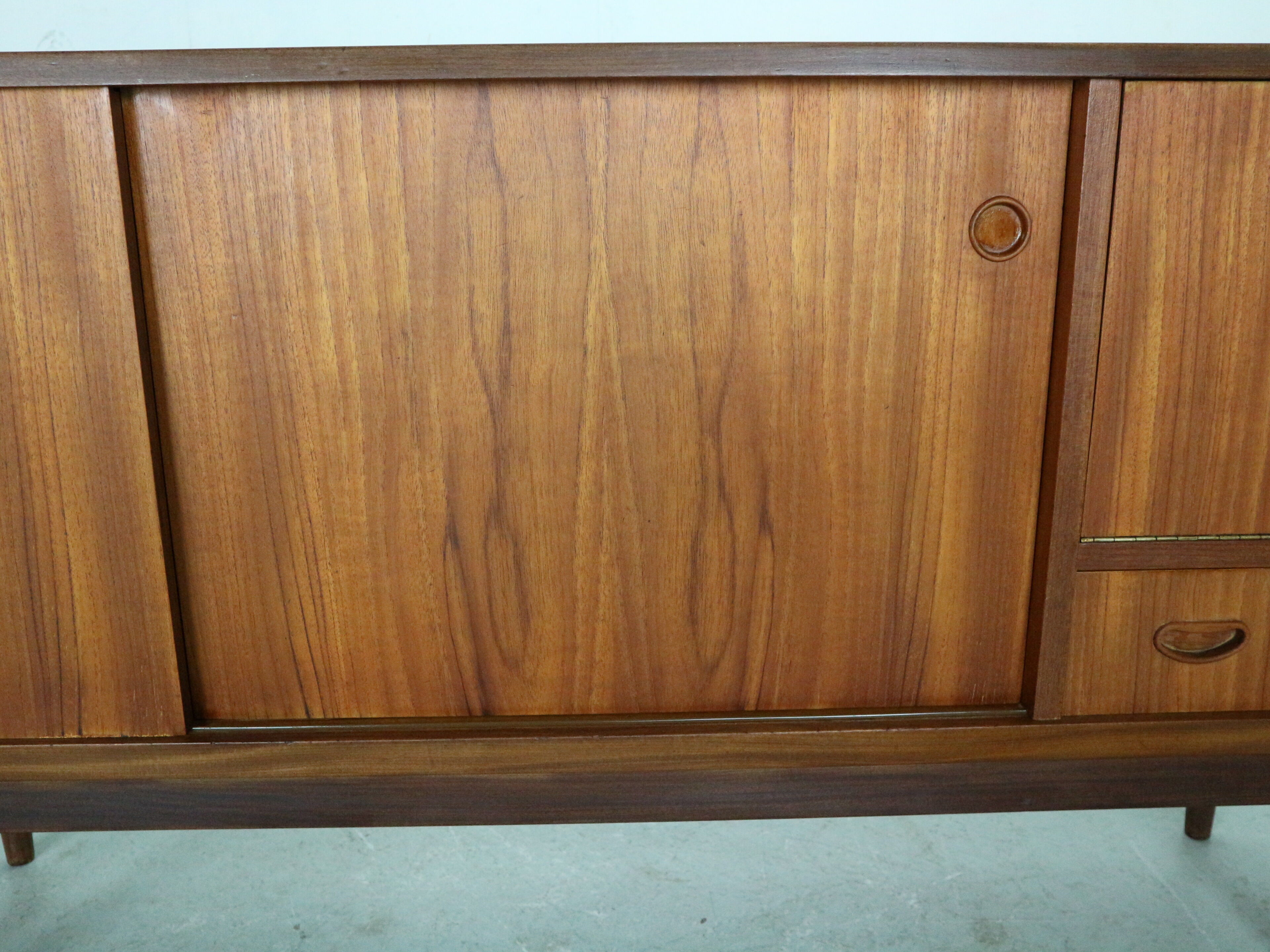 Scandinavian modern teak sideboard 1960's Denmark