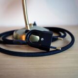 Fully restored vintage desk lamp.