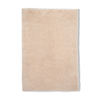 Nude flokati carpet 180 x 120cm