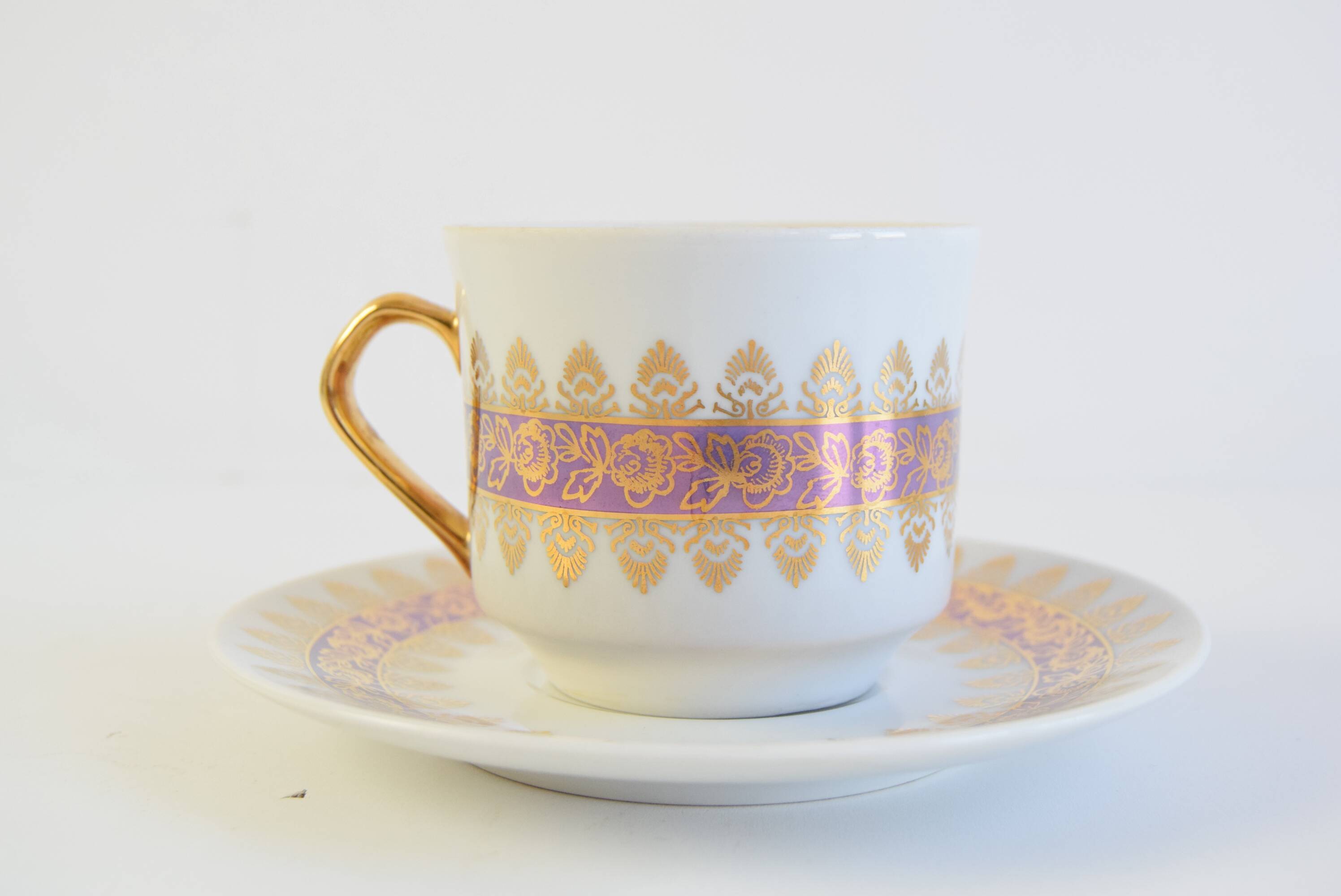 Set of six Cups and Saucers by Epiag 1950