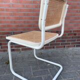 Cesca dining room chair designed by Marcel Breuer