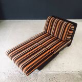 Fold-out extendable lounge chair, 1970s