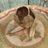 Vintage brass ashtray