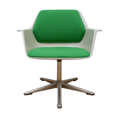 1970s chair fiberglass Wilkhahn, Georg Leowald