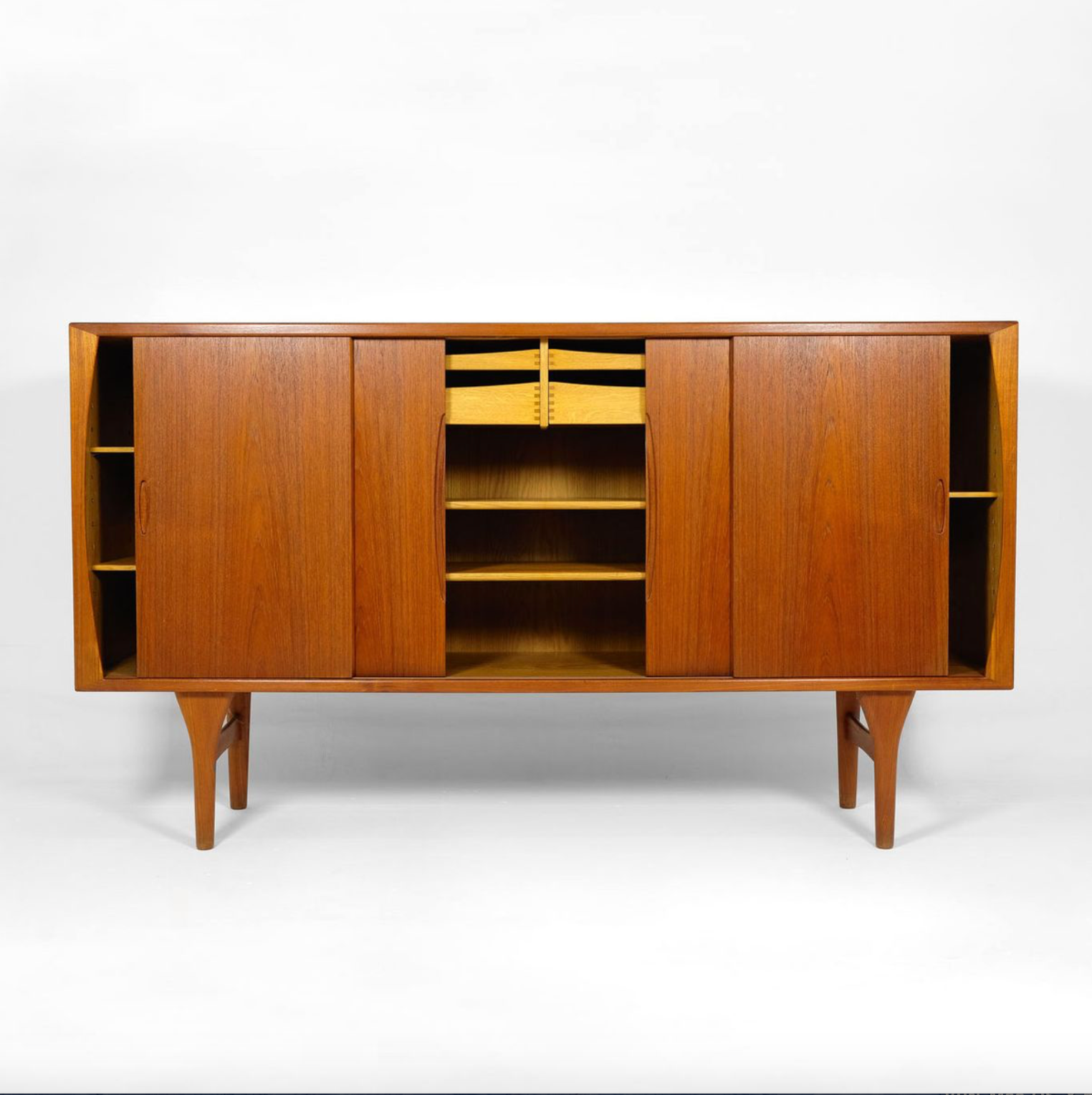 Sideboard by Henning Kjærnulf for Bruno Hansen, 1950s