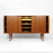 Sideboard by Henning Kjærnulf for Bruno Hansen, 1950s