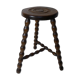 Old breton folk art stool