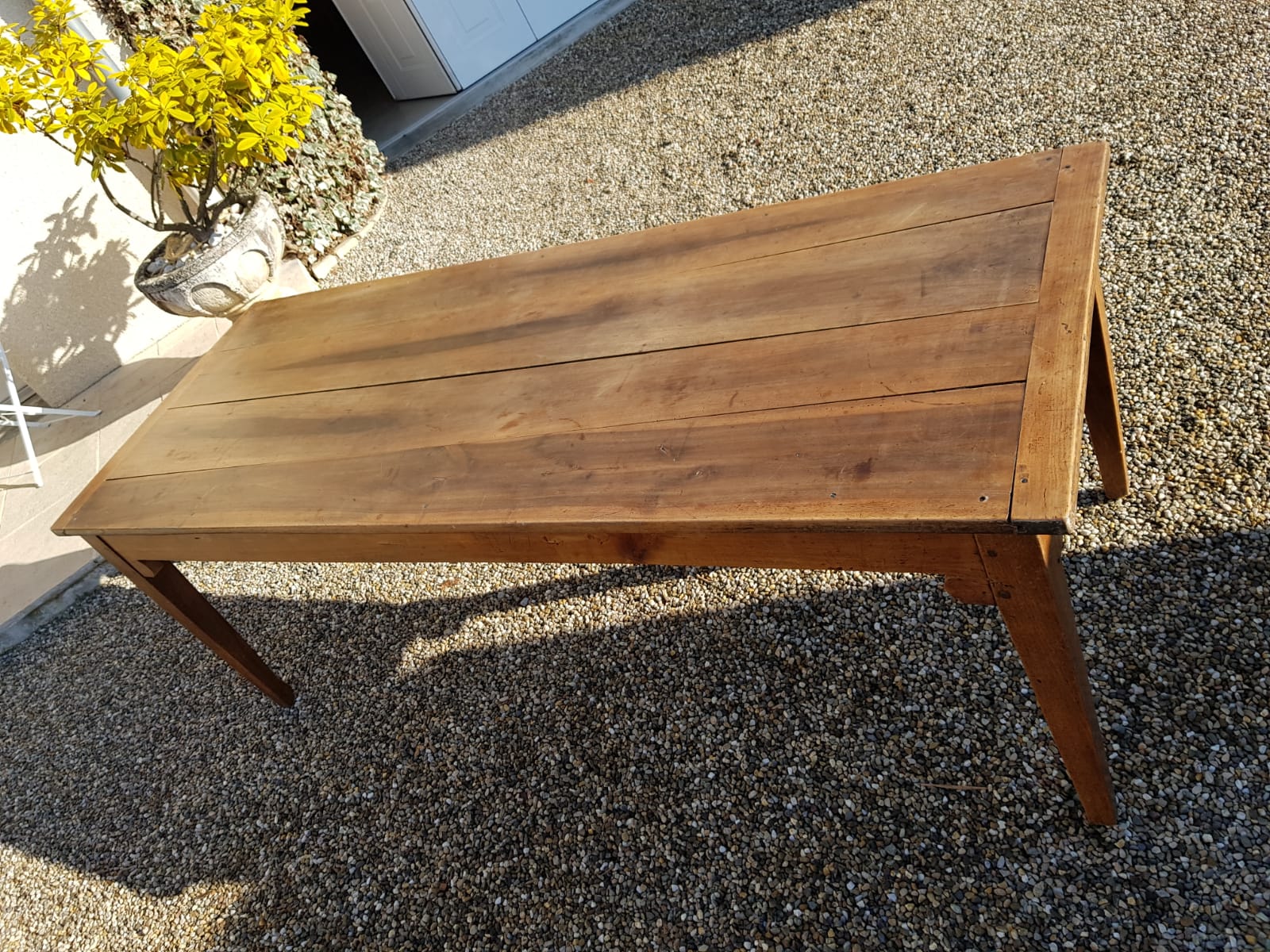 19th walnut farmhouse table