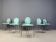 Vintage dining chairs by Belgo chrom, set of 6 - 1980s