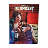 Plv vintage cognac hennessy 60s