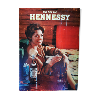 Plv vintage cognac hennessy 60s