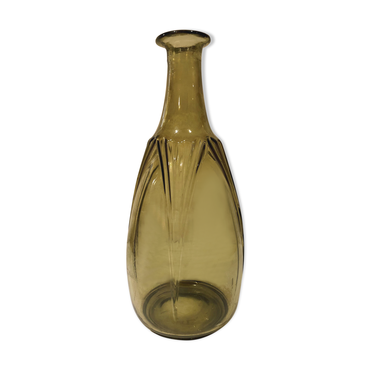 Blown glass water carafe