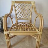 Rattan armchair