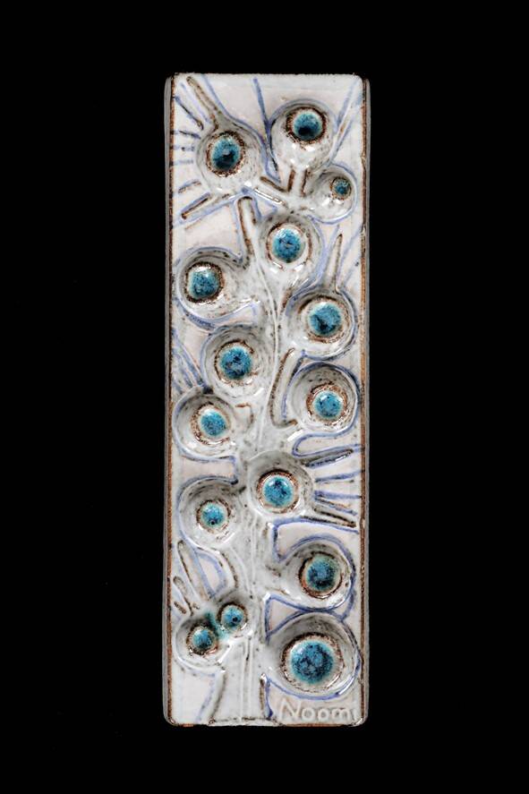 Rare Søholm / Noomi Backhausen “3557” wall plaque / relief / ceramic / stoneware / Mid Century Danish Modern Design