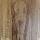 Signed painting monochrome watercolor female nude “back study”