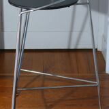 Pair of stools, Pascal Mourgue, model "Lune d'argent", 80s