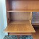 Sideboard library in Scandinavian style made of teak.