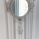 Vestiaire porte-manteaux en fer forgé des années 30