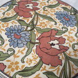 Dessous de plat en faïence Sarreguemines motif art deco