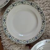 Lot #2 of 6 St Amand soup plates