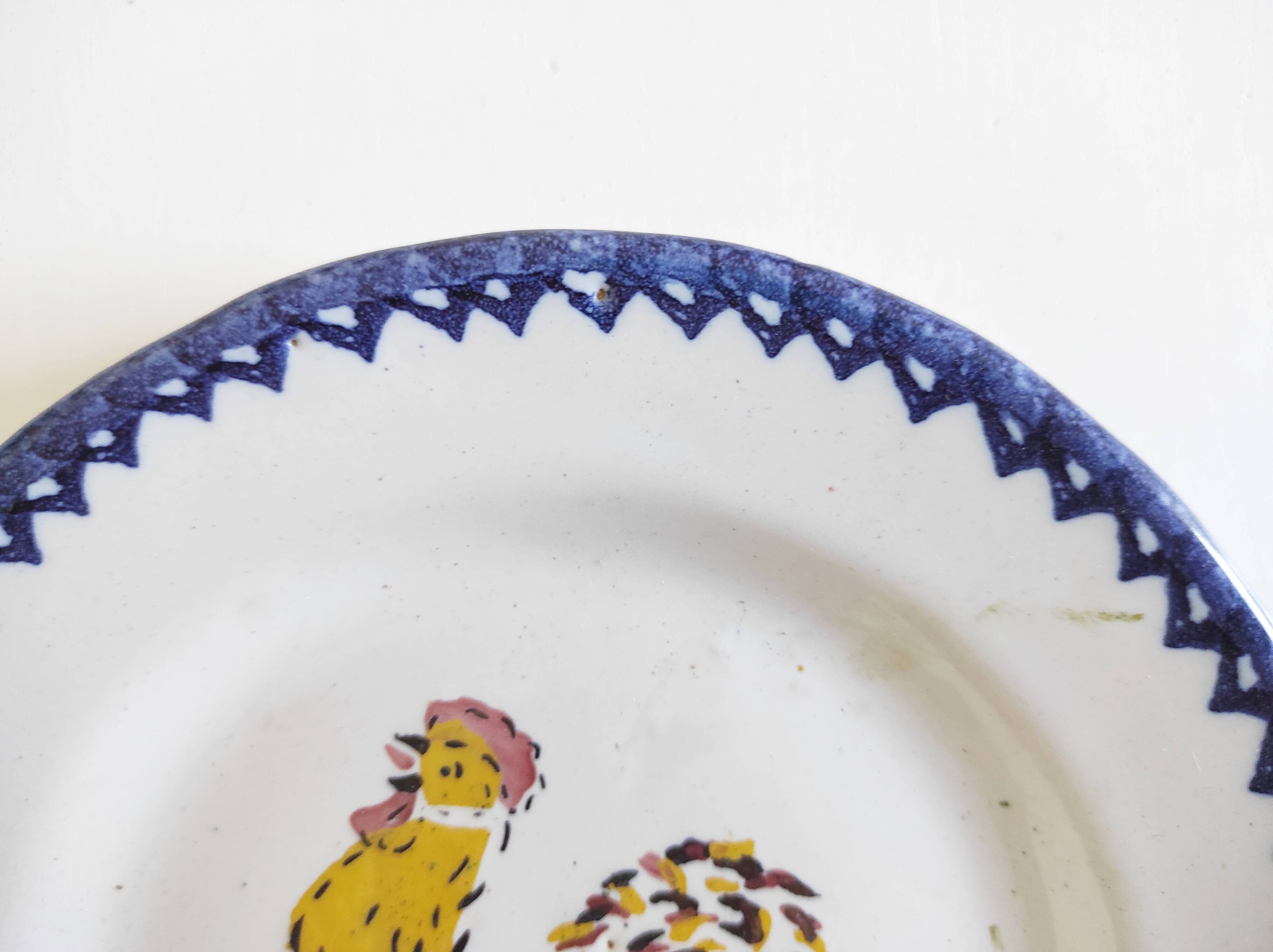 Rooster plate