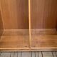 Vintage rattan and woven wicker wardrobe 1970s