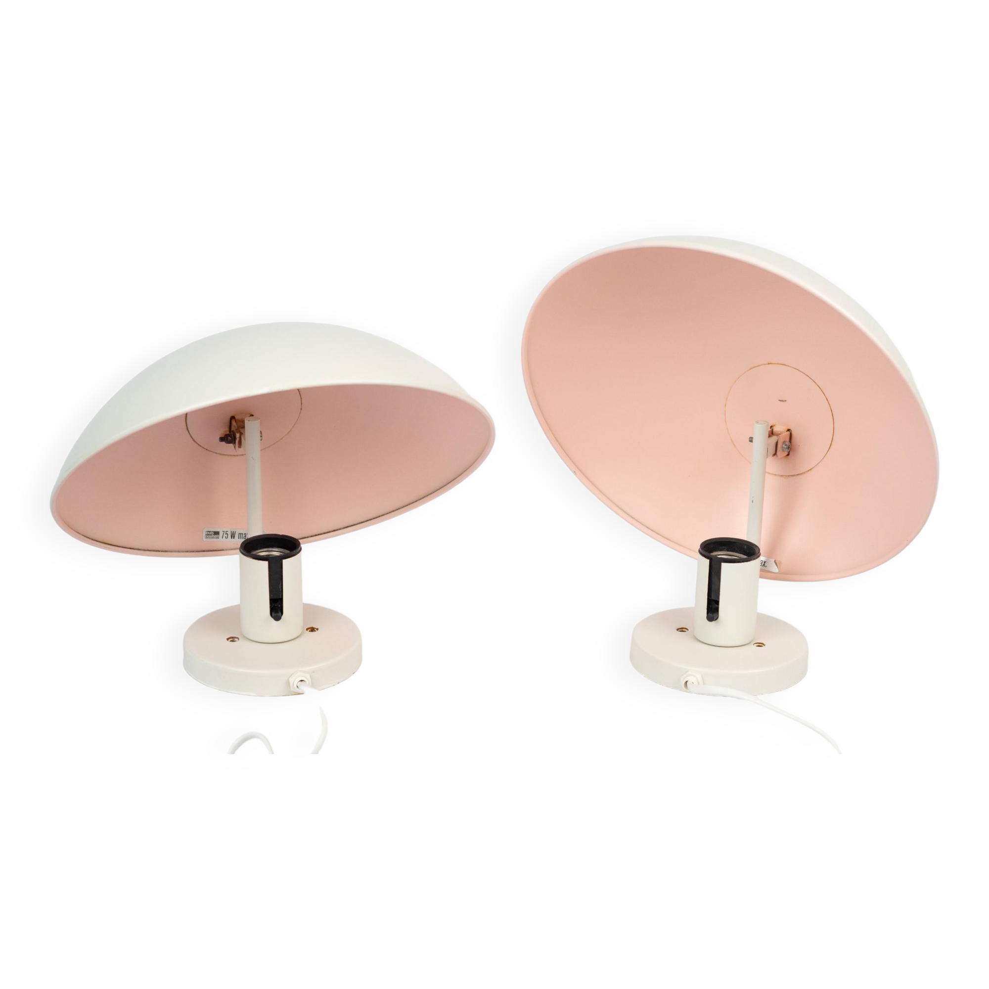 XL Paire d'appliques murales vintage danoises PH HAT par Poul Henningsen, Louis Poulsen, 1961