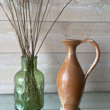 Vintage glazed stoneware pitcher