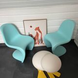 Panton Junior, turquoise children's chair Vitra