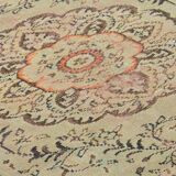 Tapis Oushak Ancien – Motifs Floraux, 174 x 274 cm