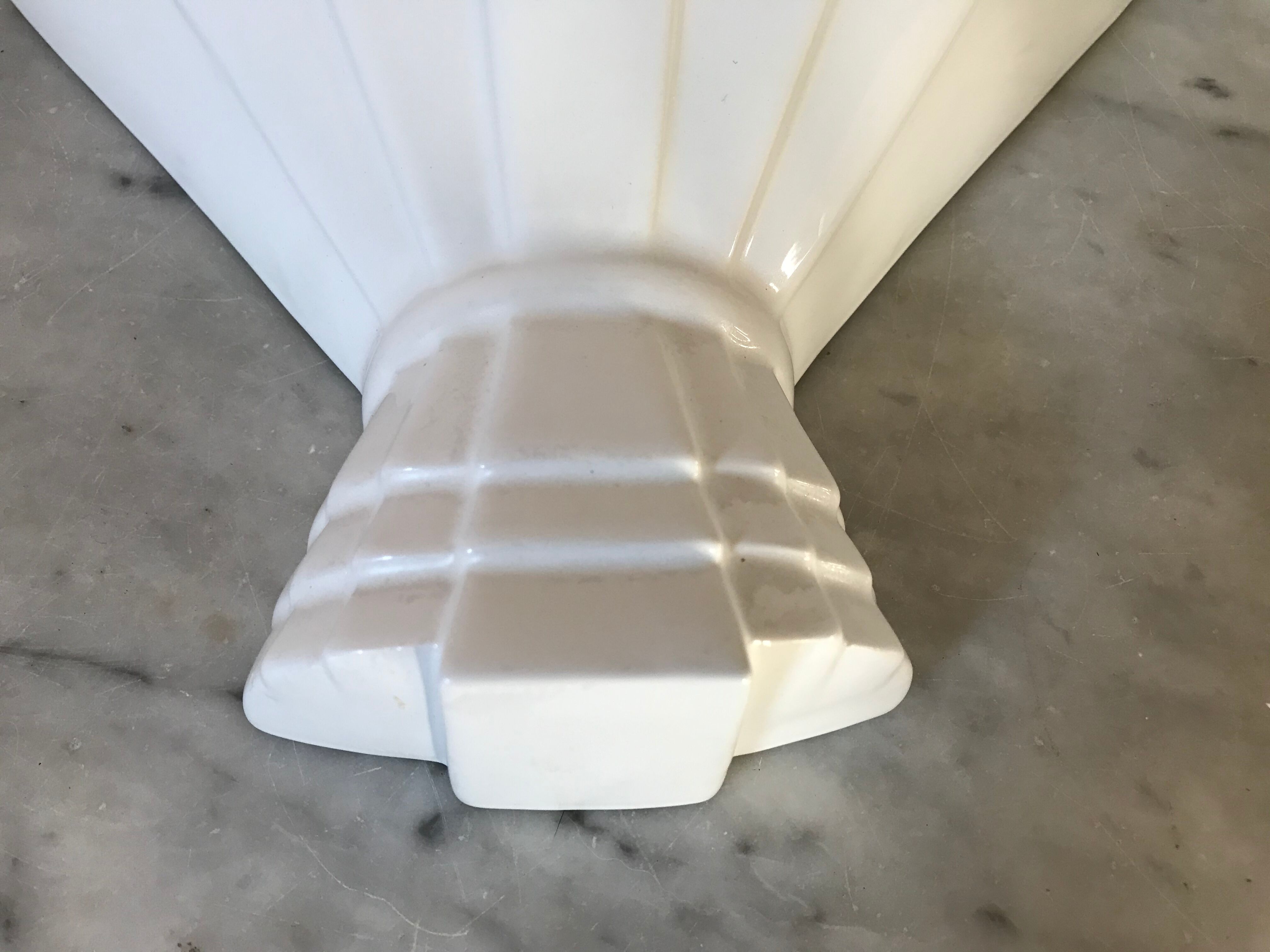 Art Deco ceramic sconce