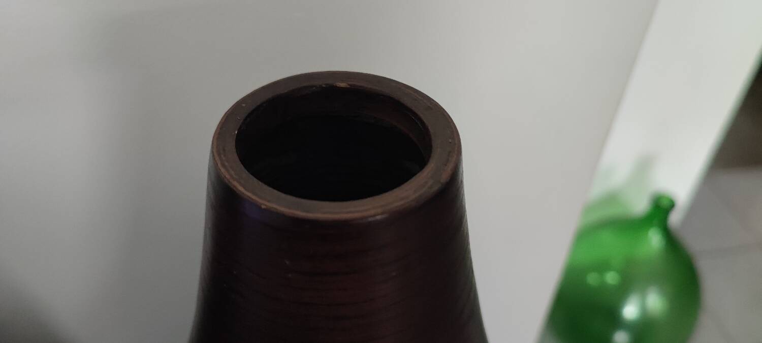 Pair of bamboo vases
