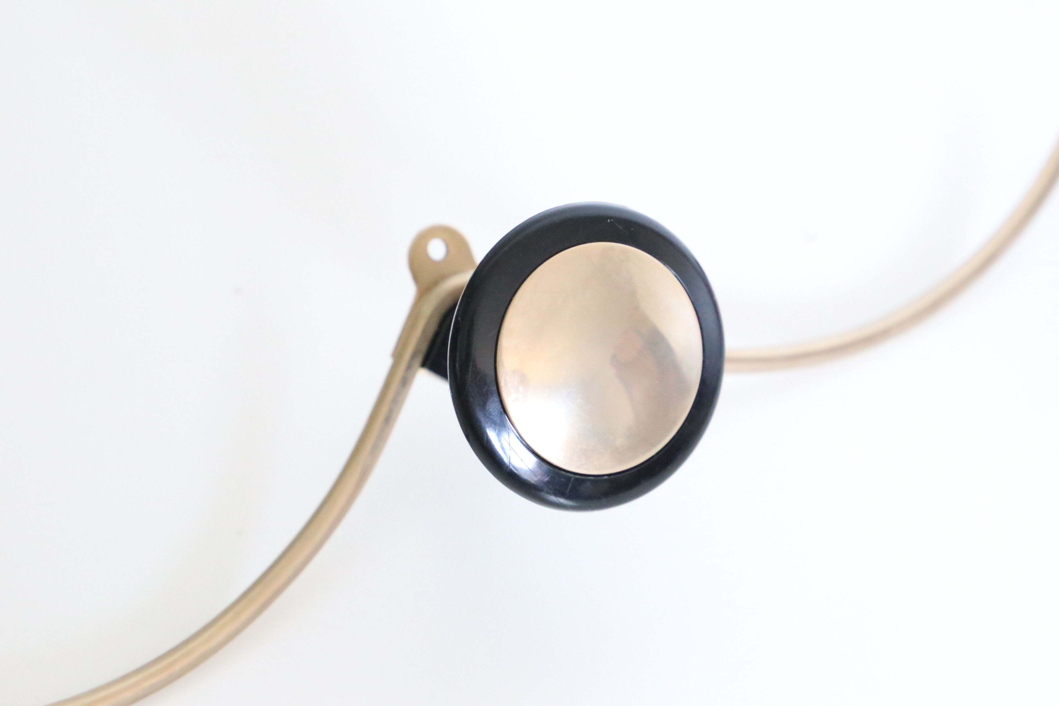 Stunning vintage gold metal coat holder, vintage