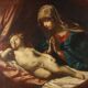 Ancient painting of the Virgin Mary, copy after Guido Reni, 18th century.