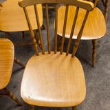 Set of 8 Baumann chairs "Florida"