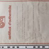 Lithograph "the beauty cat" Michelle Battut