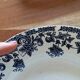 Plates earth of iron saint Amand Jane retro vintage antique