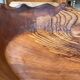 XL thuja root wooden dish
