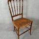 2 chaises Chiavari vintage originales – en bois