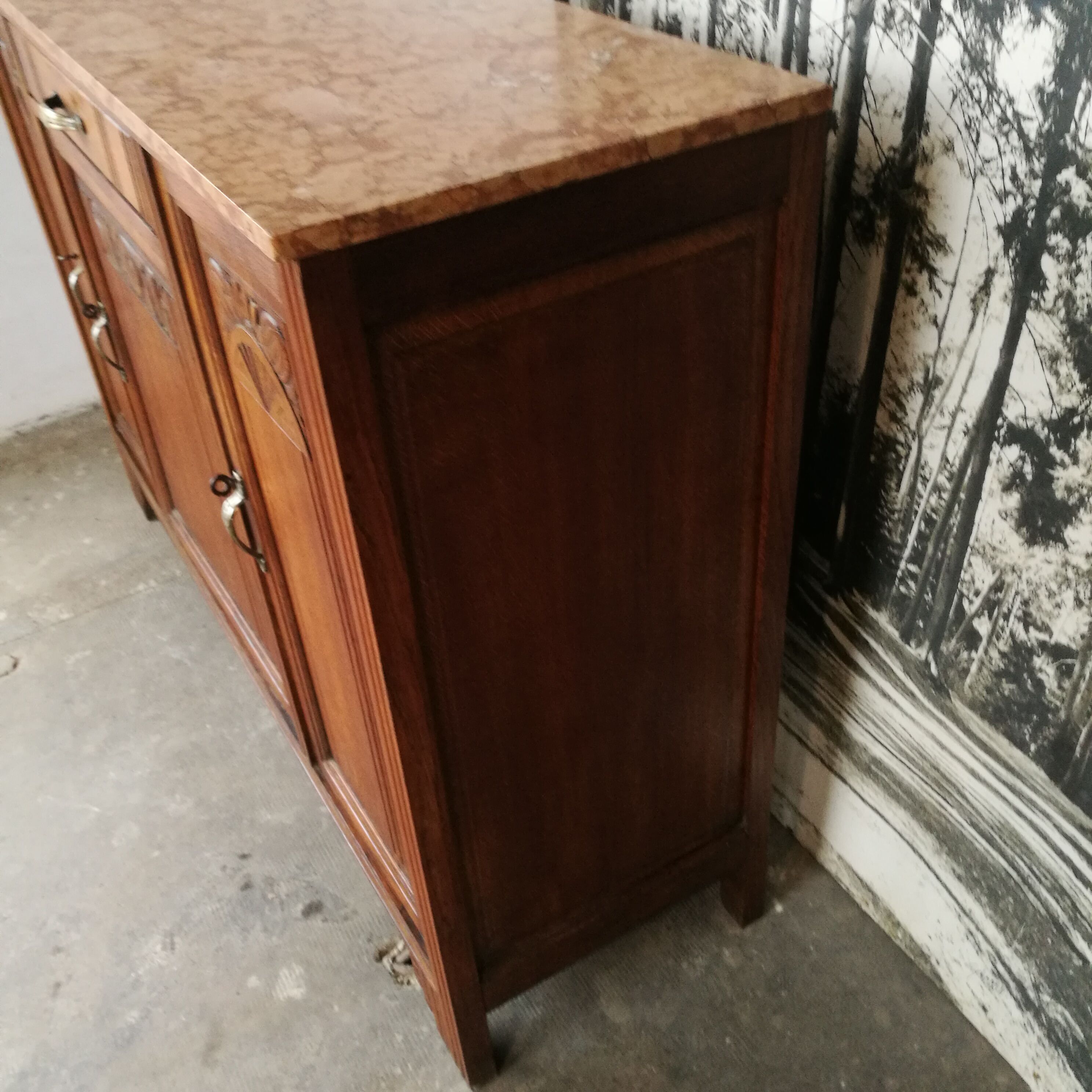 Buffet art deco oak