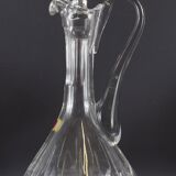Service of 6 wine glasses and crystal carafe crystal workshop