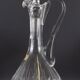 Service de 6 verres à vin et carafe en cristal atelier du cristal
